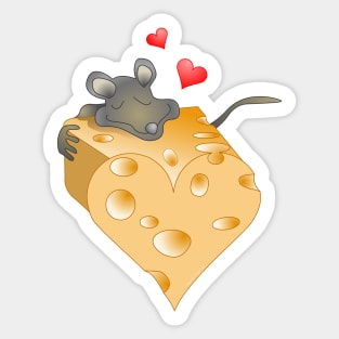 Cheesy Valentine Sticker